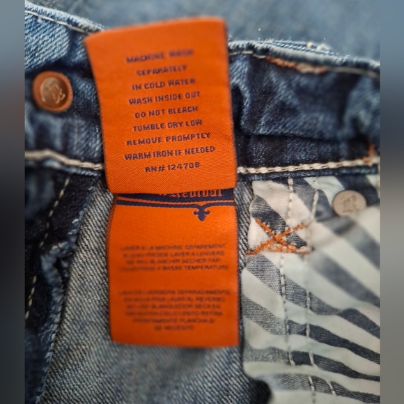 Rock Revival Bobber Relaxed Straight Jeans  Size 32 Mens - Picture 9 of 12